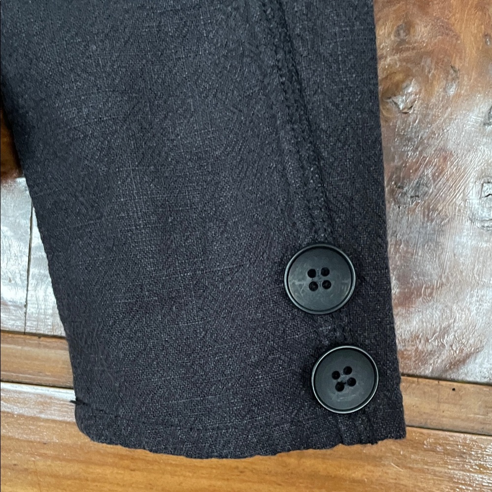 Lurdes Bergada  Black Women's Button-Up Blazer - Picture 5 of 16